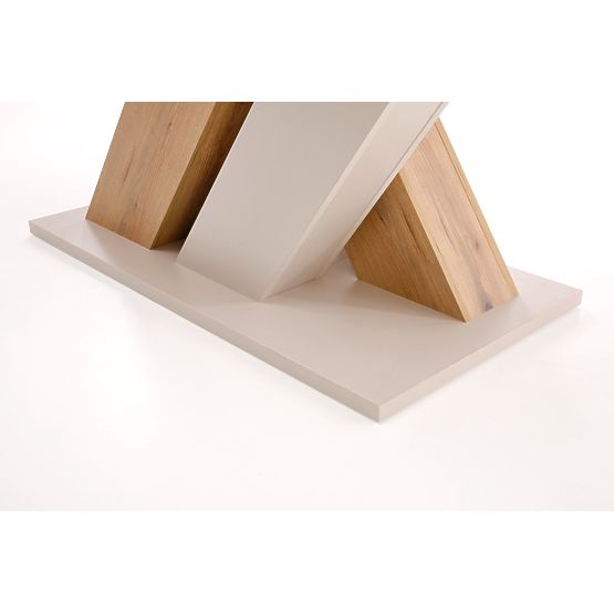 BRANDON kinyitható asztal 160-200/90 cm kasmír/cremona tölgy (2p=1db)