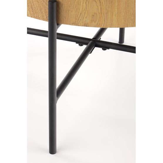 BROOKLYN-S doh�1z�f3asztal term�e9szetes t�f6lgy/fekete (1p=1db)