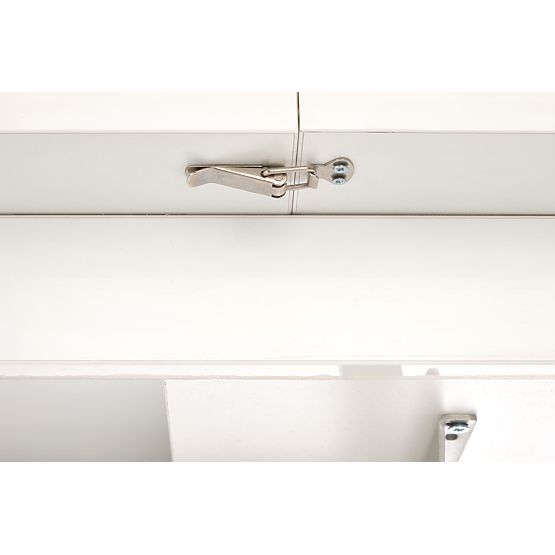 BUSETTI konferencia asztal lap: fehér matt, lábak: fehér matt (2p=1db)