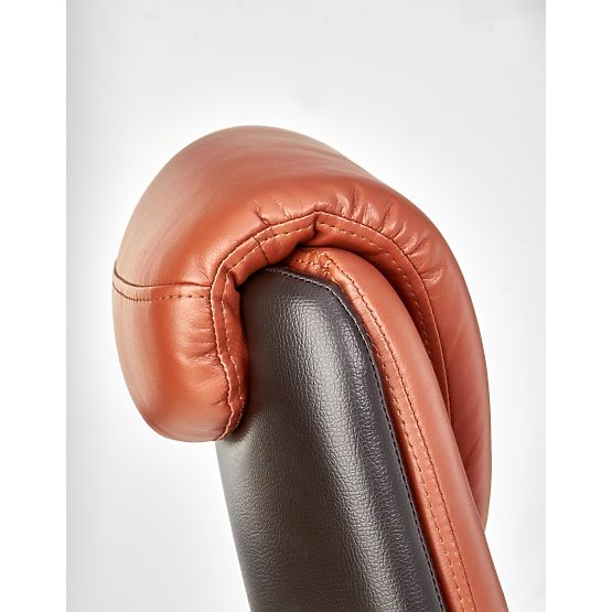 CALVANO irodai szék sötétbarna / világosbarna