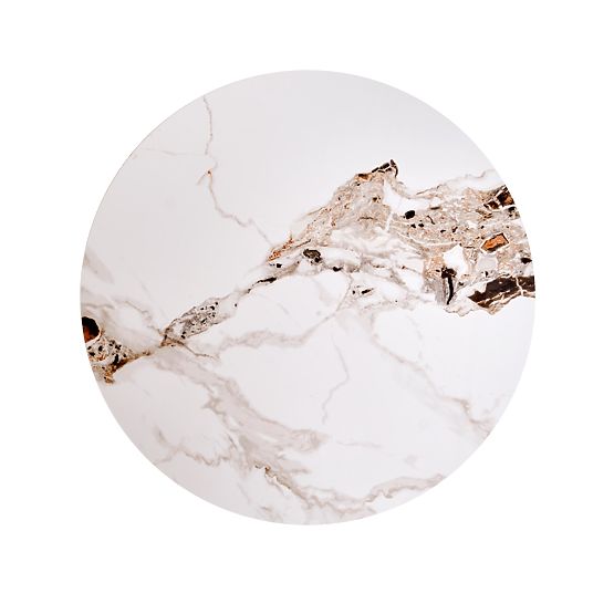 CARINA_S konferencia asztal bézs márvány / dió (2p=1ks)