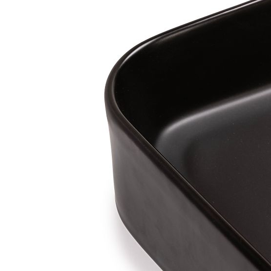 Carre 60 cm-es bútor mosdó, fekete