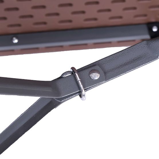 Catering készlet Rattan barna asztal 180 cm + 2 pad