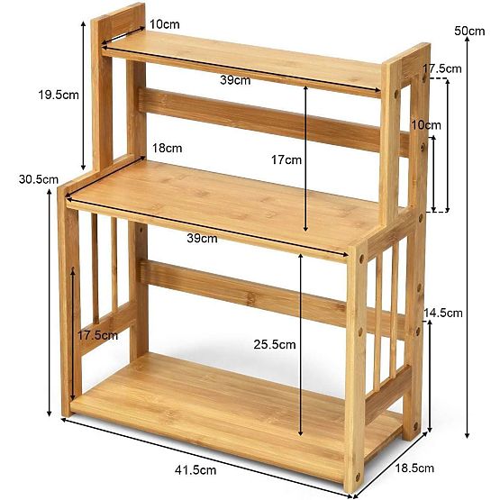 CEZAR fűszertartó konyhai polc
