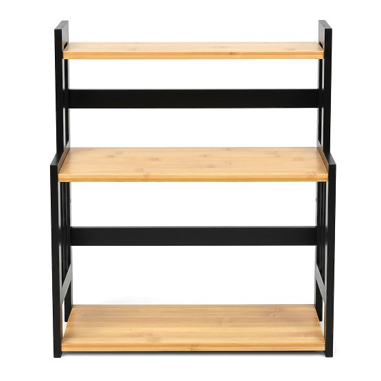 CEZAR NATURAL BLACK konyhai fűszertartó polc