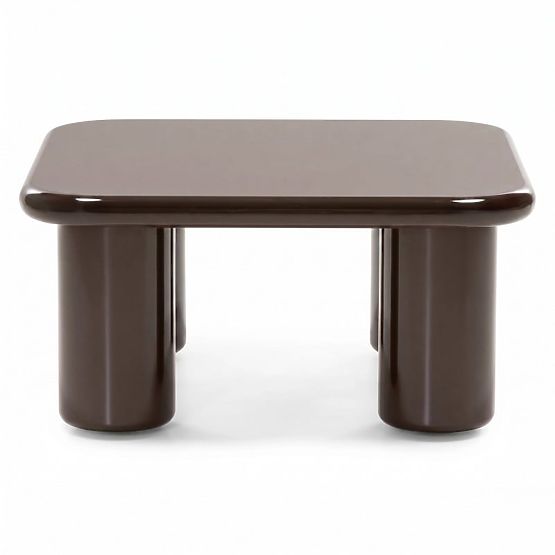 Cherry dohányzóasztal 70 cm, csokoládé színű, fényes