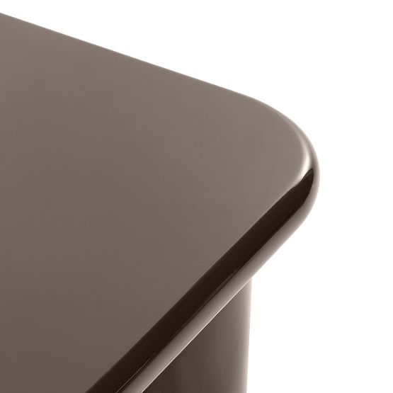 Cherry dohányzóasztal 70 cm, csokoládé színű, fényes