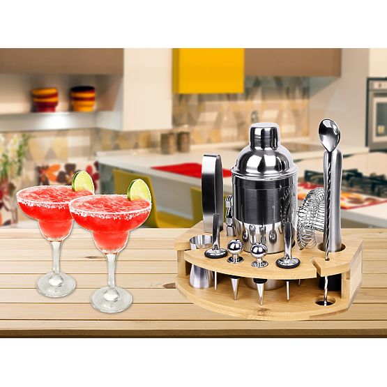 CHESTER krómozott 12 darabos bárkészlet