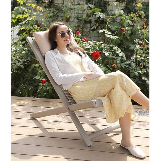 CHILL SAND terasz bútor szett napozóágyak és asztal