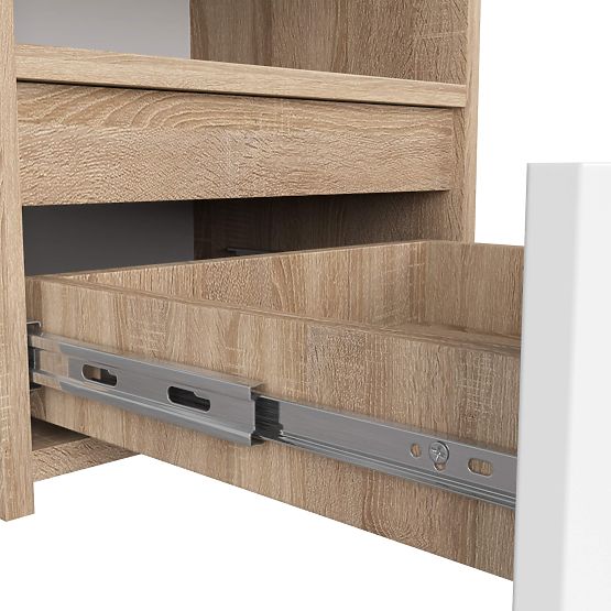 CL1 PK KOMÓD SONOMA TÖLGY / FEHÉR