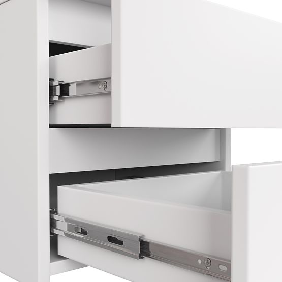 CL5 PK FEHÉR KOMÓD