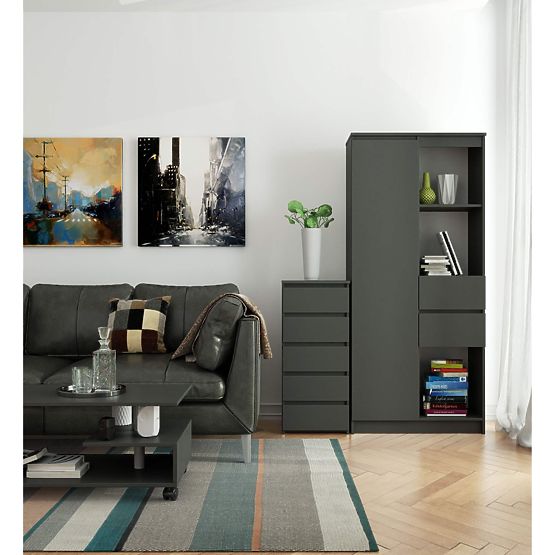 CL5 PK GRAFIT SZÜRKE KOMÓD