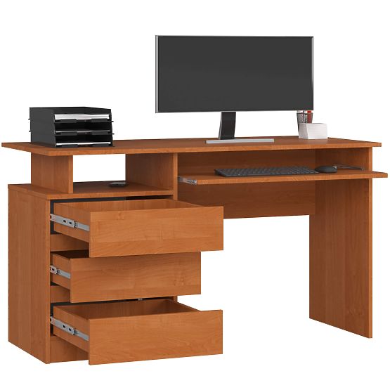 CLP ÍRÓASZTAL 135cm PK ÉGER