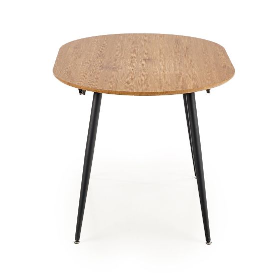 COLORADO kihúzható asztal, lap - arany tölgy, keret - fekete (2p=1ks)