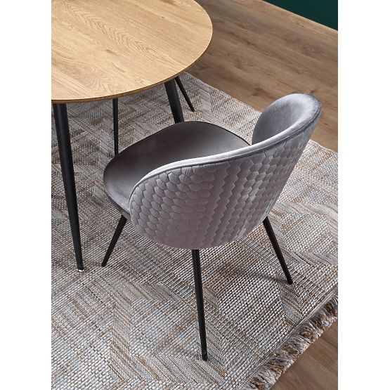 COLORADO kihúzható asztal, lap - arany tölgy, keret - fekete (2p=1ks)