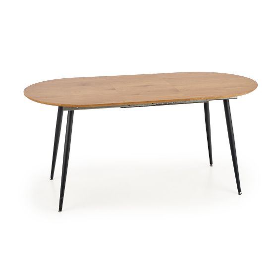 COLORADO kihúzható asztal, lap - arany tölgy, keret - fekete (2p=1ks)