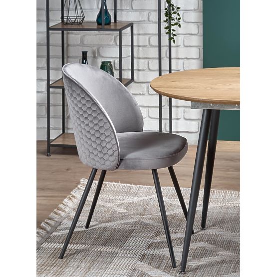 COLORADO kihúzható asztal, lap - arany tölgy, keret - fekete (2p=1ks)