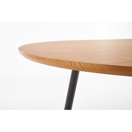 COLORADO kihúzható asztal, lap - arany tölgy, keret - fekete (2p=1ks)