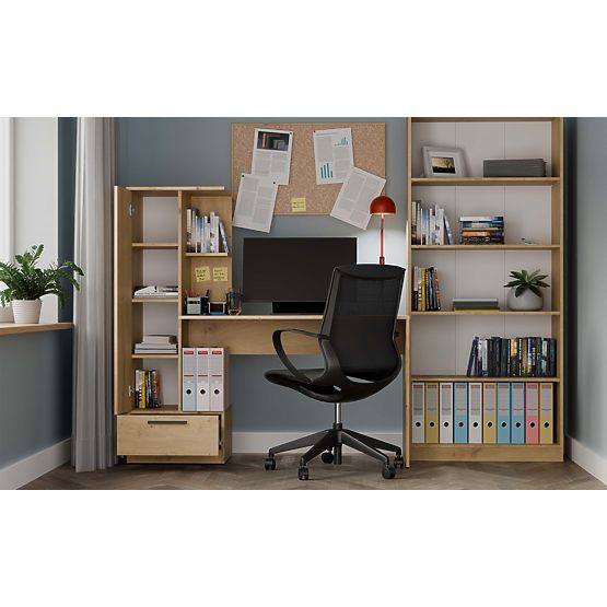 COSMO ÍRÓASZTAL + POLC KÉSZLET ARTISAN TÖLGY