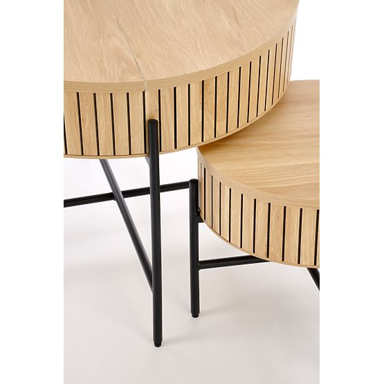 DANTE 2 pad készlet, természetes/fekete (1p=1készlet)