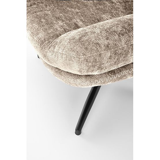 DARIO relaxációs fotel lábtartóval és hintázó funkcióval, bézs (1p=1db)