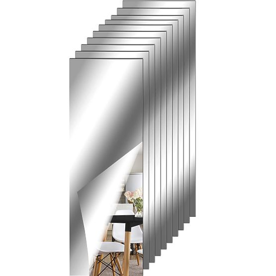 Dekoratív akril tükör Oblong 50 cm