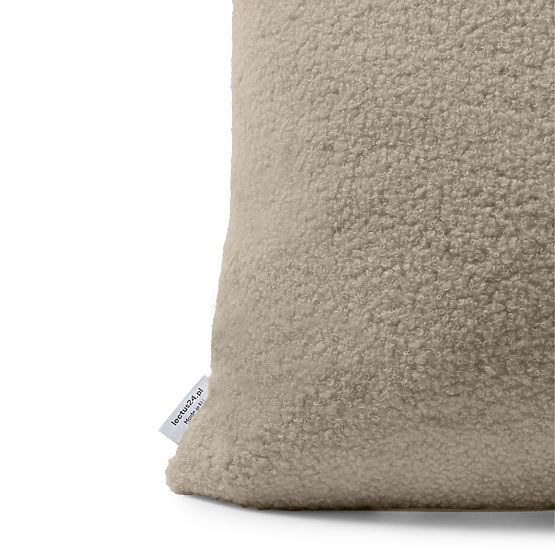 Dekoratív párnahuzat Calm 30x50 cm, bouclé, bézs