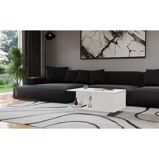 Denver dohányzóasztal DENVER FEHÉR