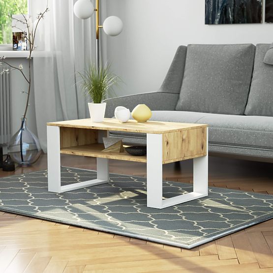 DOMI KONFERENCIA ASZTAL ARTISAN TÖLGY / FEHÉR