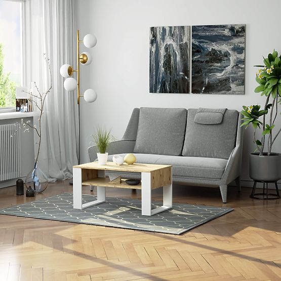 DOMI KONFERENCIA ASZTAL ARTISAN TÖLGY / FEHÉR