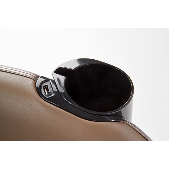 DOPIO masszázsfunkciós relaxációs fotel bézs