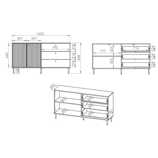 Dresser Sophie nagyobb - bézs