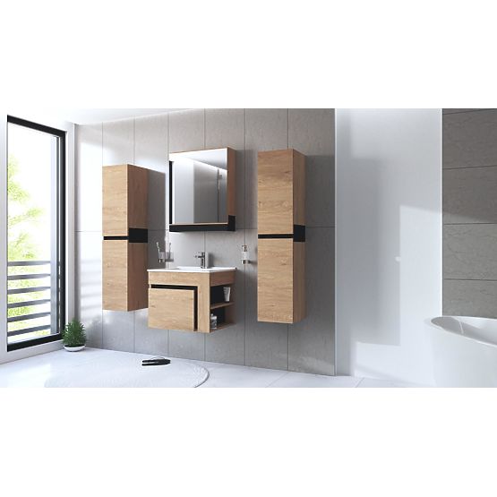 DUESA Tükrös szekrény 60/1D arany tölgy (1p=1db)