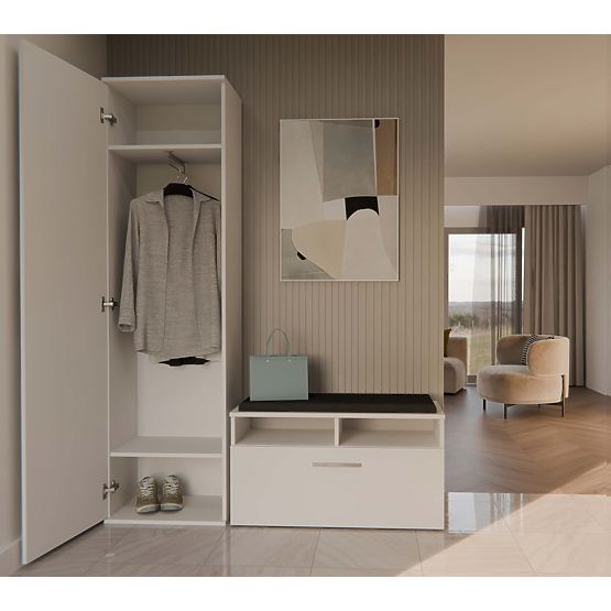 DUO FEHÉR SZEKRÉNY