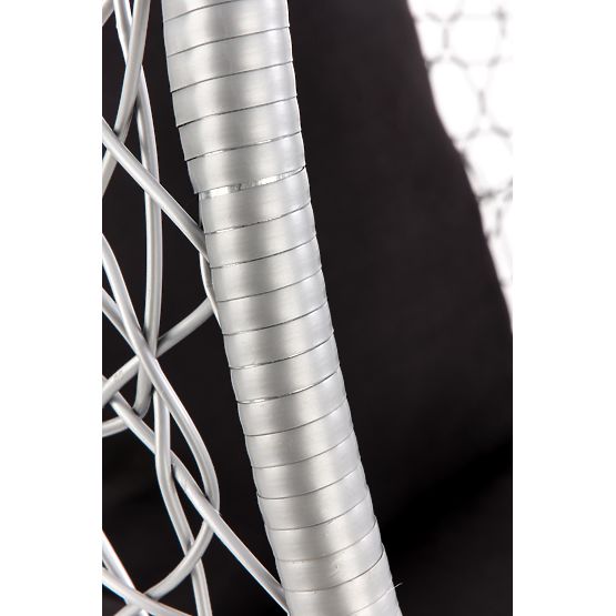 EGGY kerti szék szürke / fekete (3p=1db)