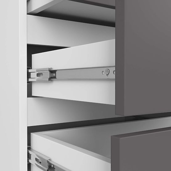 ÉJJELISZEKRÉNY CL3 60 cm PK FEHÉR / SZÜRKE