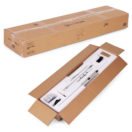 Elektromos állítható asztal 120x60 cm, magasságállítás 72-117 cm ModernHome