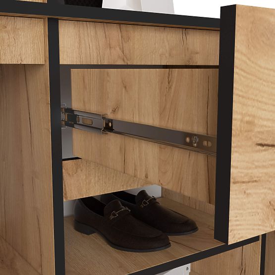 ENTRO PK ELŐSZOBA BÚTOR SZETT CRAFT TÖLGY