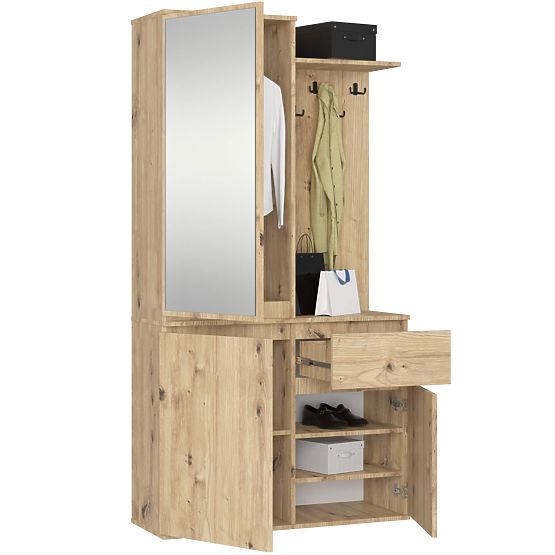 ENTRO PK ELŐSZOBA SZETT ARTISAN TÖLGY