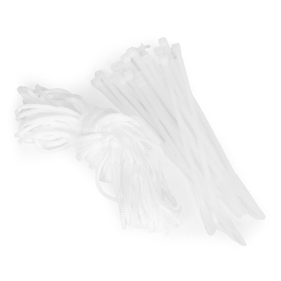 Erkély árnyékoló szerelvényekkel 100x500 cm árnyékoló háló + szerelési elemek szürke MultiGarden