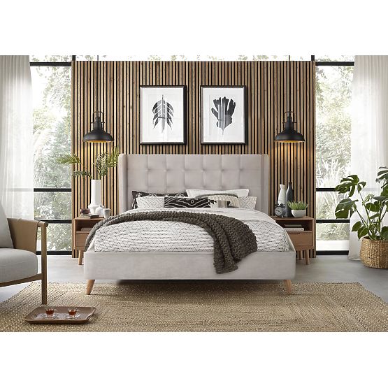 ESTELLA 160 cm ágy bézs (4p=1db)