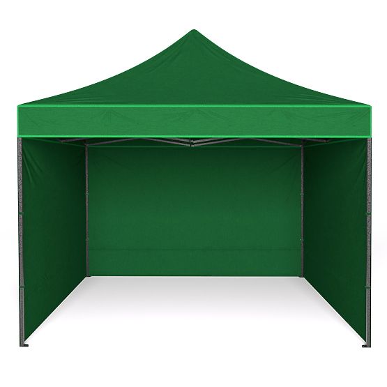 Expressz kereskedelmi pavilon 3x3 m zöld