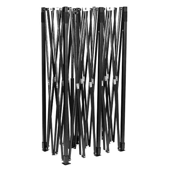 Expressz kereskedelmi pavilon - 3x6 m - fekete