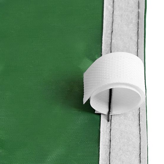 Expressz kereskedelmi pavilon - 3x6 m - zöld