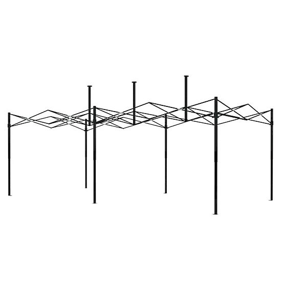 Expressz kereskedelmi pavilon - 3x6 m - zöld