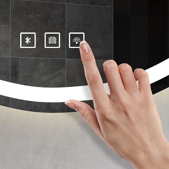 FALI LED TÜKÖR BLUETOOTH FUNKCIÓVAL 70x100cm FOG