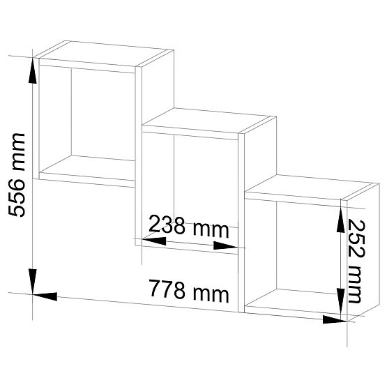 FALI POLC STAR FEHÉR