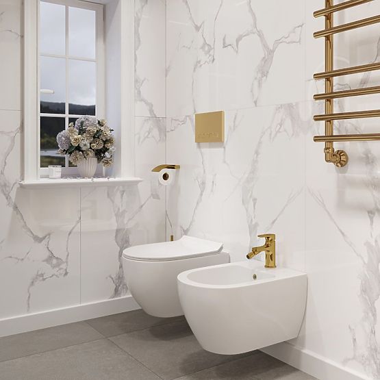 Fali WC csésze Rea Carter N2 Rimless