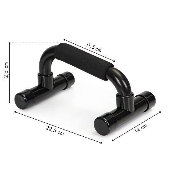 Fekvőtámasz tartók, push up rudak, 2 db