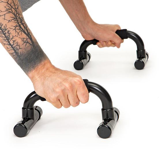 Fekvőtámasz tartók, push up rudak, 2 db
